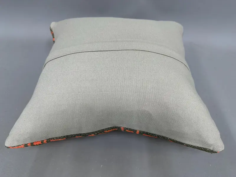 Vintage Pillow, Tribal Pillow Cover, 18x18 Green Pillow, Gift Pillow, Boho Pillow, Cushion, Armchair Pillow Cover, Aztec Cushion, Aztec Pillow Case - 7