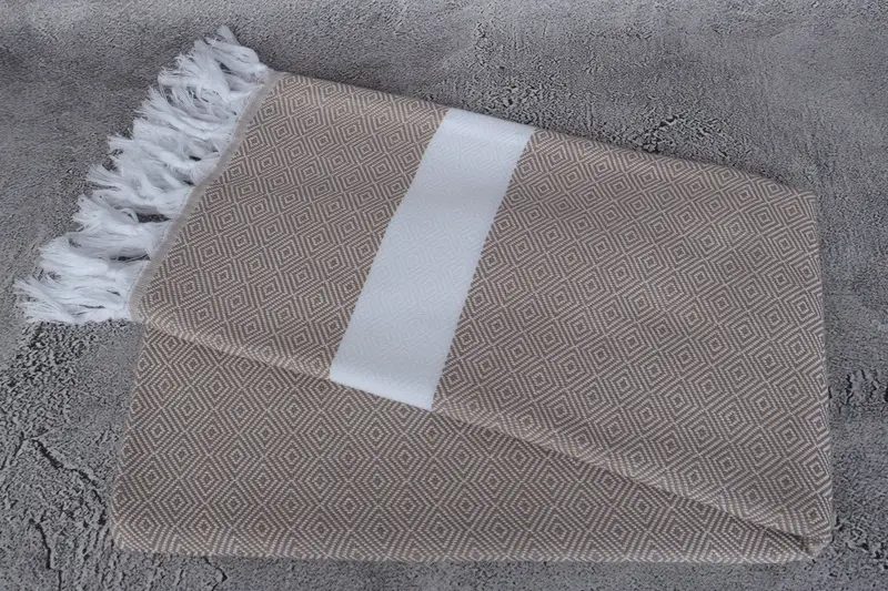 Turkish Towel Bulk, Personalized Wedding Gift, Unique Gift, Custom Name Towel, 70x40 Cotton Diamond Towel, Peshtemal Towel, Organic Turkish towel - 6