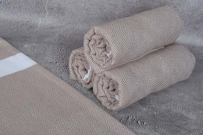 Turkish Towel Bulk, Personalized Wedding Gift, Unique Gift, Custom Name Towel, 70x40 Cotton Diamond Towel, Peshtemal Towel, Organic Turkish towel - 8