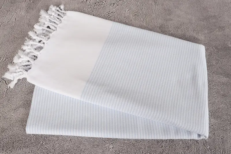 Bridesmaid Gifts Personalized, Summer Gift, Extra large Turkish bath towel, Absorbent towel, 70x36 Cotton Striped Towel, Bachelorette Gifts - 6