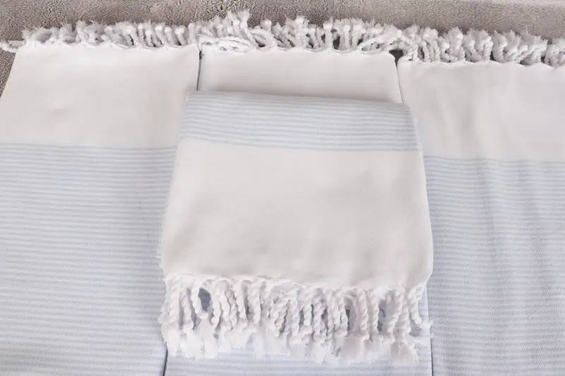 Bridesmaid Gifts Personalized, Summer Gift, Extra large Turkish bath towel, Absorbent towel, 70x36 Cotton Striped Towel, Bachelorette Gifts - 4