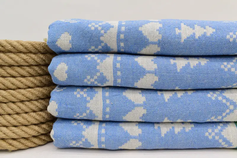 Personalized Bridesmaid Gift, Absorbent towel, Antibacterial Turkish peshtemal towel, 76x38 Cotton Deer Patterned Towel, Home Gift, Gifts For Him - 5