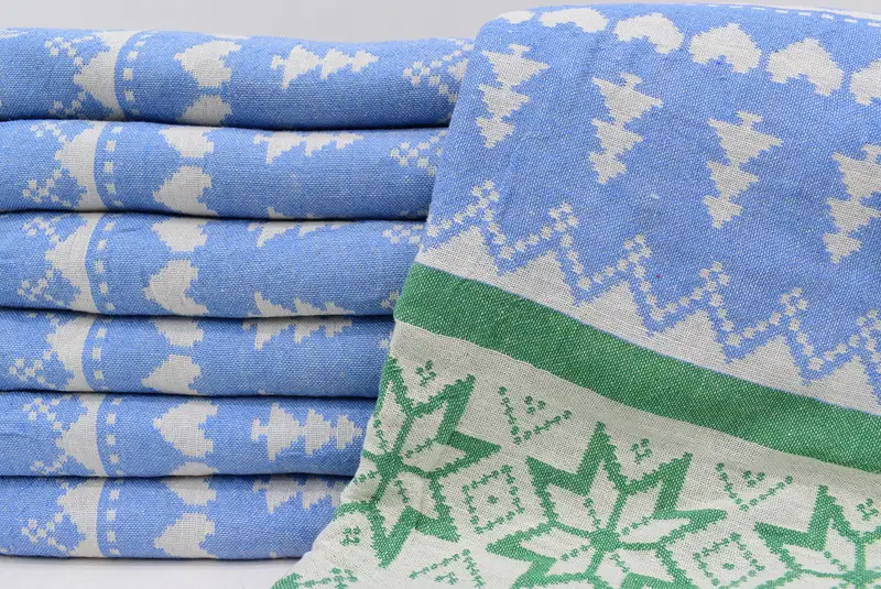 Personalized Bridesmaid Gift, Absorbent towel, Antibacterial Turkish peshtemal towel, 76x38 Cotton Deer Patterned Towel, Home Gift, Gifts For Him - 2