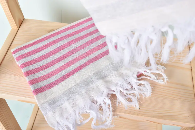 Holiday Towel, Beach Towel Bulk, Bridesmaid Gifts Personalized, 68x40 Cotton Striped Towel, Bachelorette Party Favors, Lightweight Turkish towel - 5