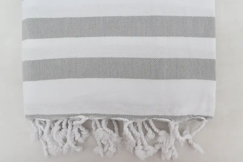 Bridal Shower Favors, Wedding For Favor, Wedding Gifts Towel, Unique Wedding Gift, Best Friend Gift, 68x36 Cotton Striped Towel, Gym Towel - 6
