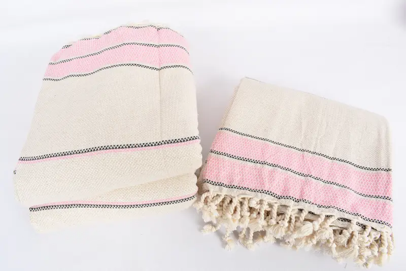 Personalized Gifts, Bachelorette Party Favors, Bridal Shower Gift, 104x96 Cotton Striped Towel, House Warming Gift, Bachelorette Large Towel - 7