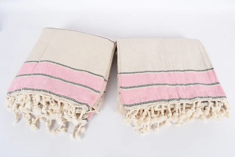 Personalized Gifts, Bachelorette Party Favors, Bridal Shower Gift, 104x96 Cotton Striped Towel, House Warming Gift, Bachelorette Large Towel - 6