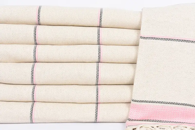 Personalized Gifts, Bachelorette Party Favors, Bridal Shower Gift, 104x96 Cotton Striped Towel, House Warming Gift, Bachelorette Large Towel - 2