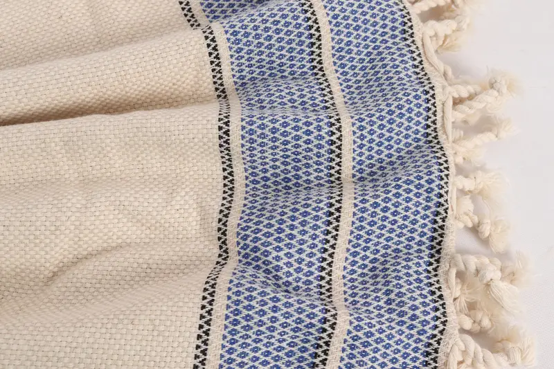Bridesmaid Gifts, Quenn Bedspread, Monogram Blanket, Bridal Shower Gift, Customized Turkish Blanket, 104x96 Cotton Striped Towel, Turkish Bedcover - 8