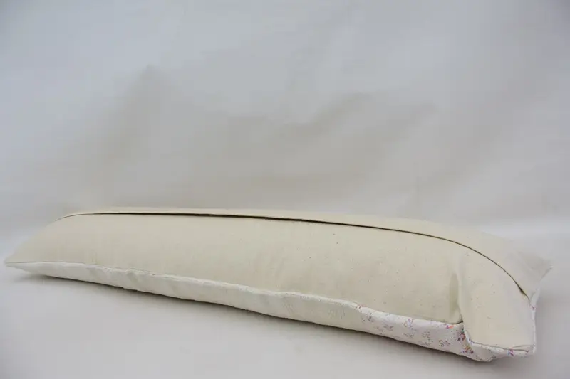 Pillow Sham, Traditional Cushion Case, Nomadic Cushion Cover, Boho Pillow, Home Decor Pillow, Throw Kilim Pillow, 12x48 White Pillow Sham - 6