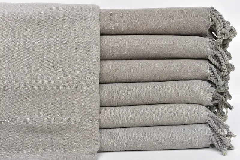 64x28 Cotton Striped Stonewashed Towel, Wedding Gifts Towel, Decorative Towel, Bridal Shower Gifts, Monogram Turkish Towel, Peshtemal Towel - 1