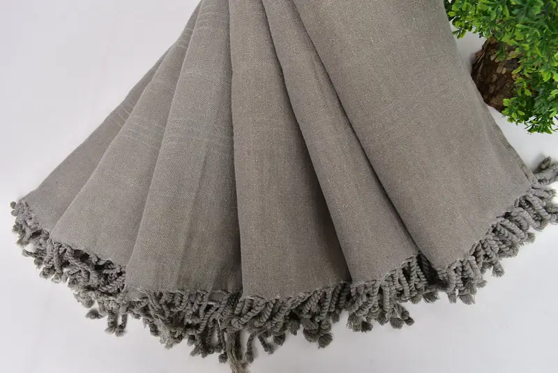 64x28 Cotton Striped Stonewashed Towel, Wedding Gifts Towel, Decorative Towel, Bridal Shower Gifts, Monogram Turkish Towel, Peshtemal Towel - 4