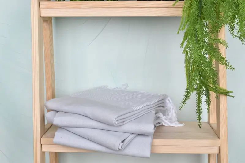 Quick-dry peshtemal, Housewarming Gift, Thin towel, Best Friend Gift Ideas, Travel Towel, Large Turkish Towel, 80x36 Cotton Striped Towel - 7