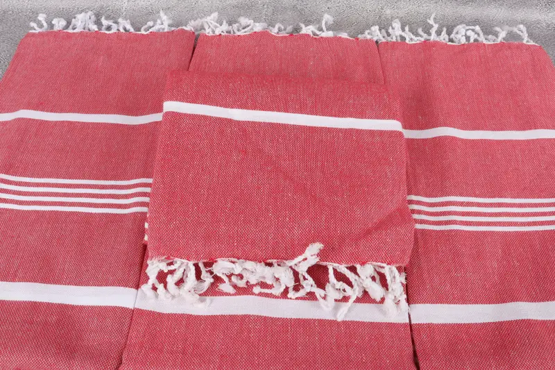 Monogram Beach Towel, Halloween Bachelorette Party Favors, Grandma Gift, 70x40 Cotton Striped Towel, Embroidered Towel, Turkish beach towel - 4