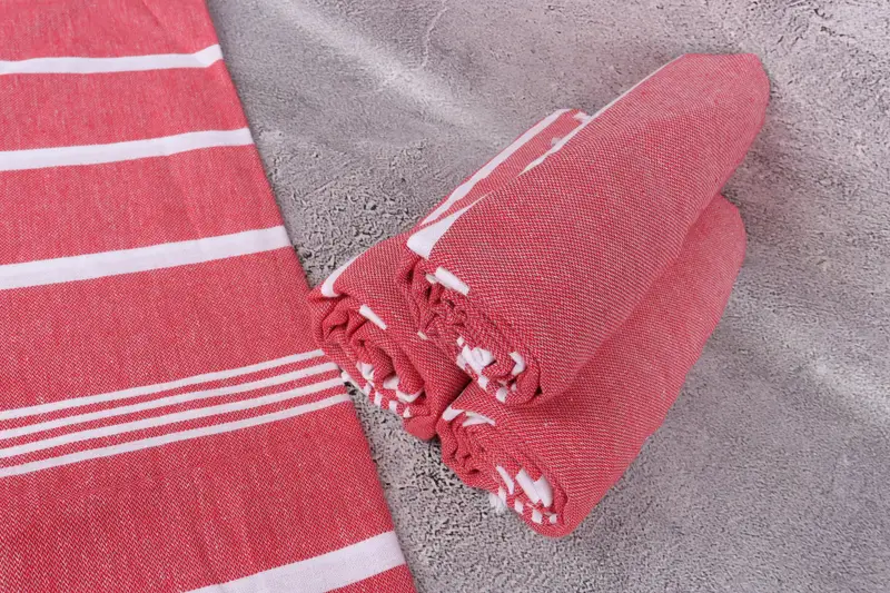 Monogram Beach Towel, Halloween Bachelorette Party Favors, Grandma Gift, 70x40 Cotton Striped Towel, Embroidered Towel, Turkish beach towel - 8