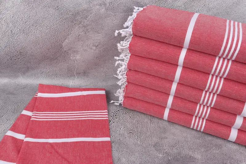 Monogram Beach Towel, Halloween Bachelorette Party Favors, Grandma Gift, 70x40 Cotton Striped Towel, Embroidered Towel, Turkish beach towel - 2
