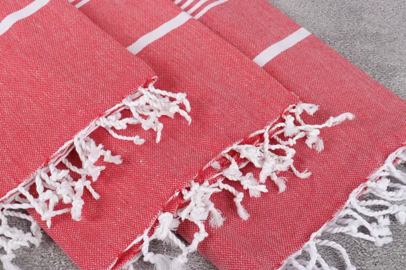 Monogram Beach Towel, Halloween Bachelorette Party Favors, Grandma Gift, 70x40 Cotton Striped Towel, Embroidered Towel, Turkish beach towel - 5