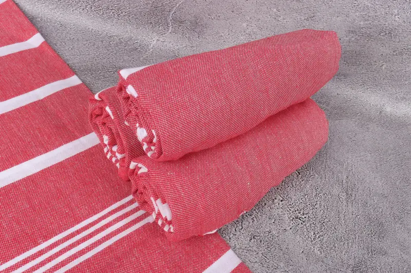 Monogram Beach Towel, Halloween Bachelorette Party Favors, Grandma Gift, 70x40 Cotton Striped Towel, Embroidered Towel, Turkish beach towel - 7
