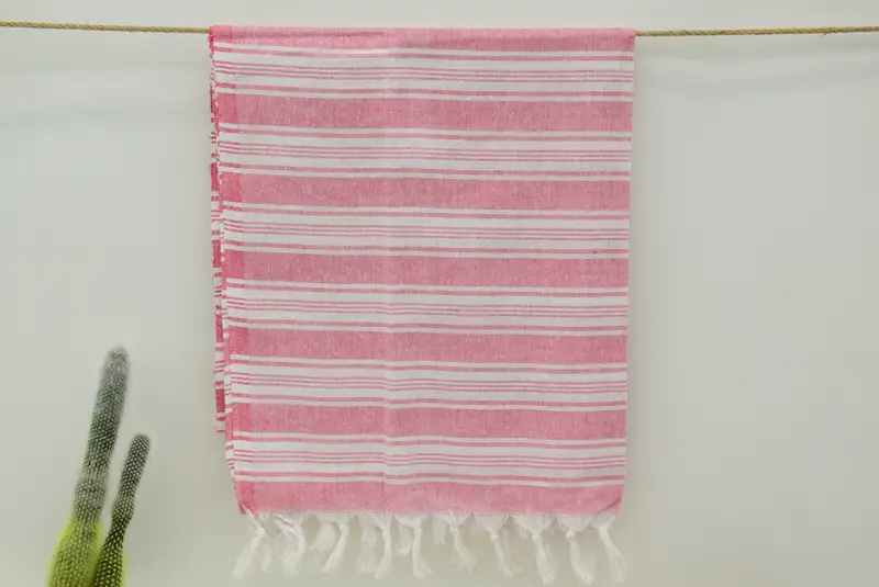 Bridesmaid Favors, Custom Beach Towels, Personalized Turkish Towel, Lightweight Turkish towel, Quick-dry towel, 70x40 Cotton Striped Towel - 7