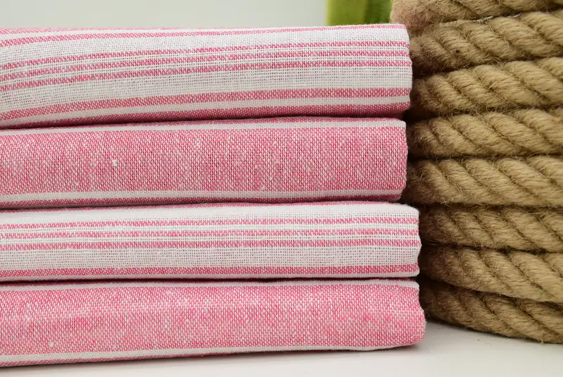 Bridesmaid Favors, Custom Beach Towels, Personalized Turkish Towel, Lightweight Turkish towel, Quick-dry towel, 70x40 Cotton Striped Towel - 2