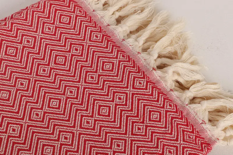 Beach towel, Spa Towel, Monogram Towels, House Warming Gift, Lightweight Turkish towel, Embroidery Towel, 70x38 Cotton Diamond Towel, Custom Towel - 6