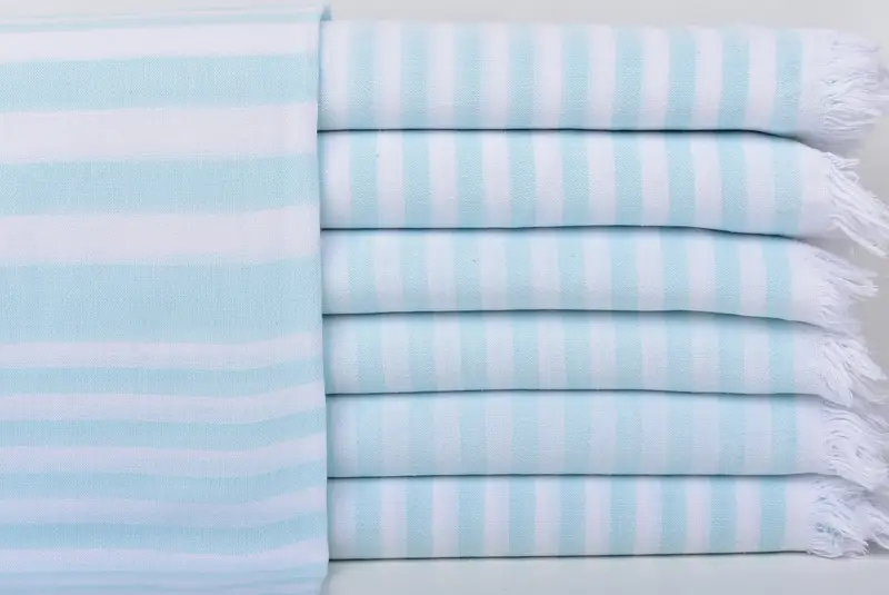 Bridesmaid Gifts, 68x40 Cotton Striped Towel, Spa Gift Towel, Custom Beach Towel, Best Friend Christmas Gift, Turkish Bath Towel Set, Luxury towel - 1