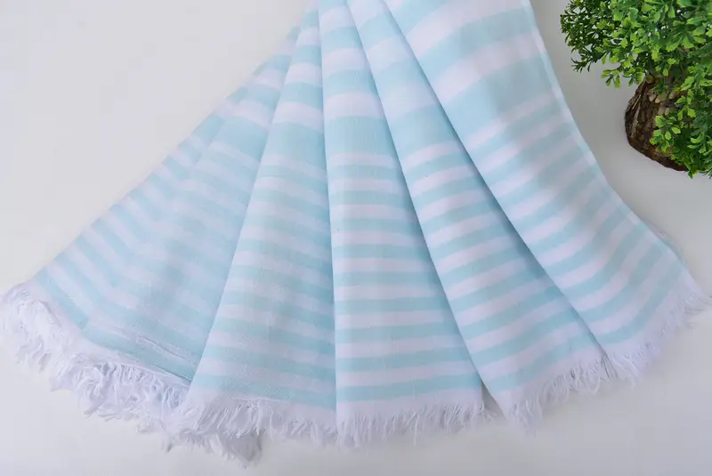 Bridesmaid Gifts, 68x40 Cotton Striped Towel, Spa Gift Towel, Custom Beach Towel, Best Friend Christmas Gift, Turkish Bath Towel Set, Luxury towel - 4