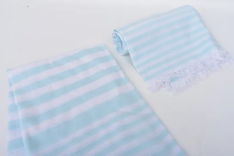 Bridesmaid Gifts, 68x40 Cotton Striped Towel, Spa Gift Towel, Custom Beach Towel, Best Friend Christmas Gift, Turkish Bath Towel Set, Luxury towel - 7