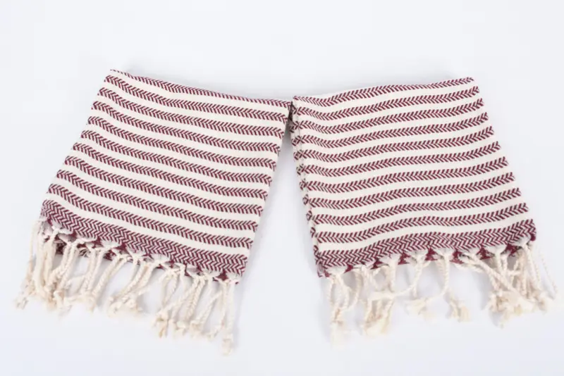 Embroidery Towels, Turkish Towel Hand Towel, Monogrammed Hand Towel, Guest Towel, 40x18 Cotton Chevron Towel, Custom Hand Towel, Summer Gift - 6