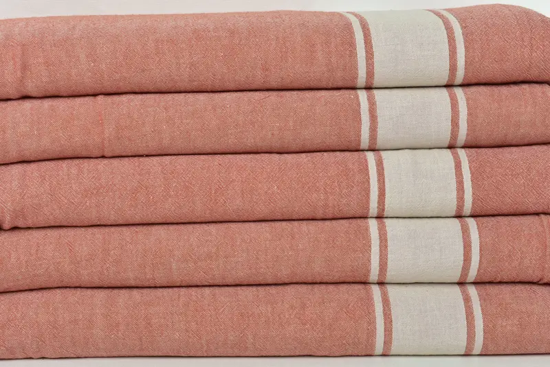Decorative Blanket, Woven Blanket, Best Friend Gift, 70x60 Cotton Striped Towel, Boho Throw Blankets, Thanksgiving Tablecloth, Organic Beach Blanket - 2