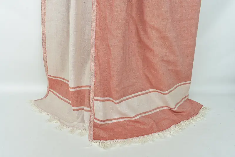 Decorative Blanket, Woven Blanket, Best Friend Gift, 70x60 Cotton Striped Towel, Boho Throw Blankets, Thanksgiving Tablecloth, Organic Beach Blanket - 8