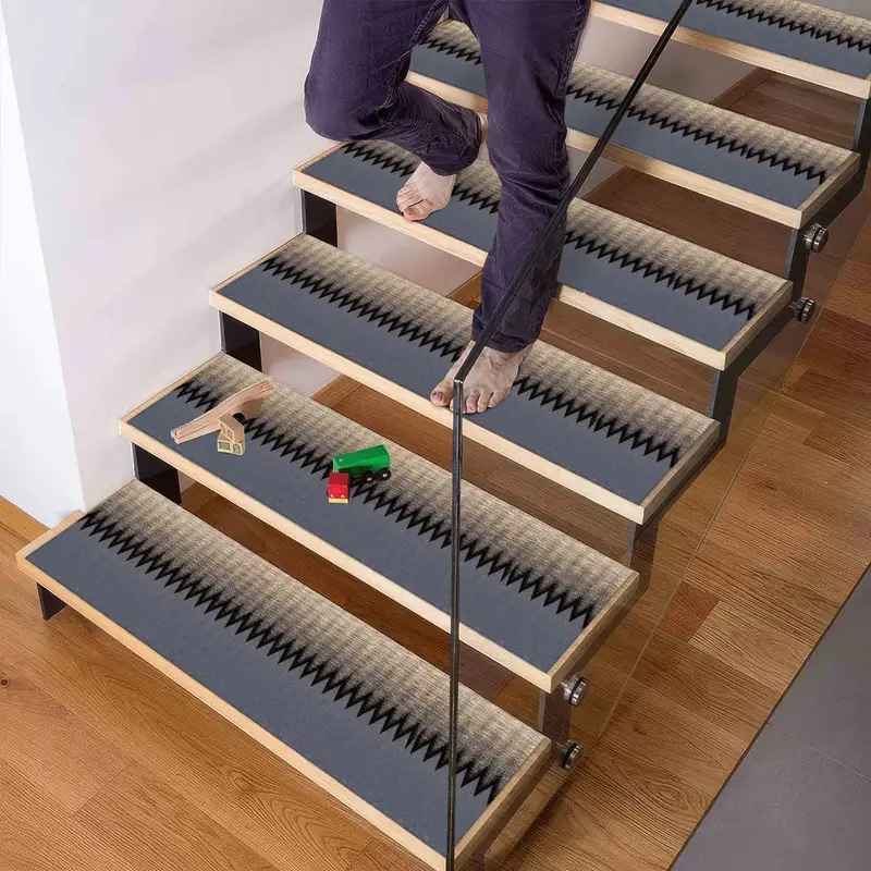 Beige Ethnic Pattern Printed Rug: Kilim, Aztec, Bohemian Design