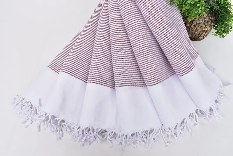 Turkish Tea Towel, Gift For Wedding Day, Bachelorette Party Favor, Xmas Gifts, Personalized Gifts, Wedding Favors, 40x18 Cotton Striped Towel - 4