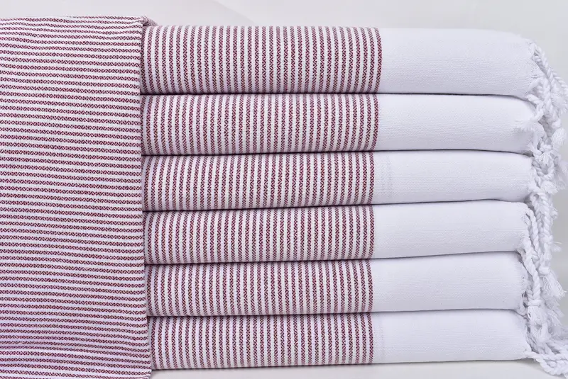 Turkish Tea Towel, Gift For Wedding Day, Bachelorette Party Favor, Xmas Gifts, Personalized Gifts, Wedding Favors, 40x18 Cotton Striped Towel - 1