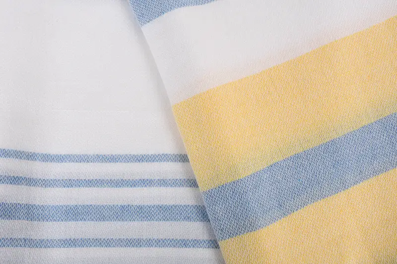Anniversary Gift For Her, Wedding Towel, Peshtemal Towel, Turkish bath towel for spa, 70x40 Cotton Striped Towel, Travel towel, Personalized Towel - 5
