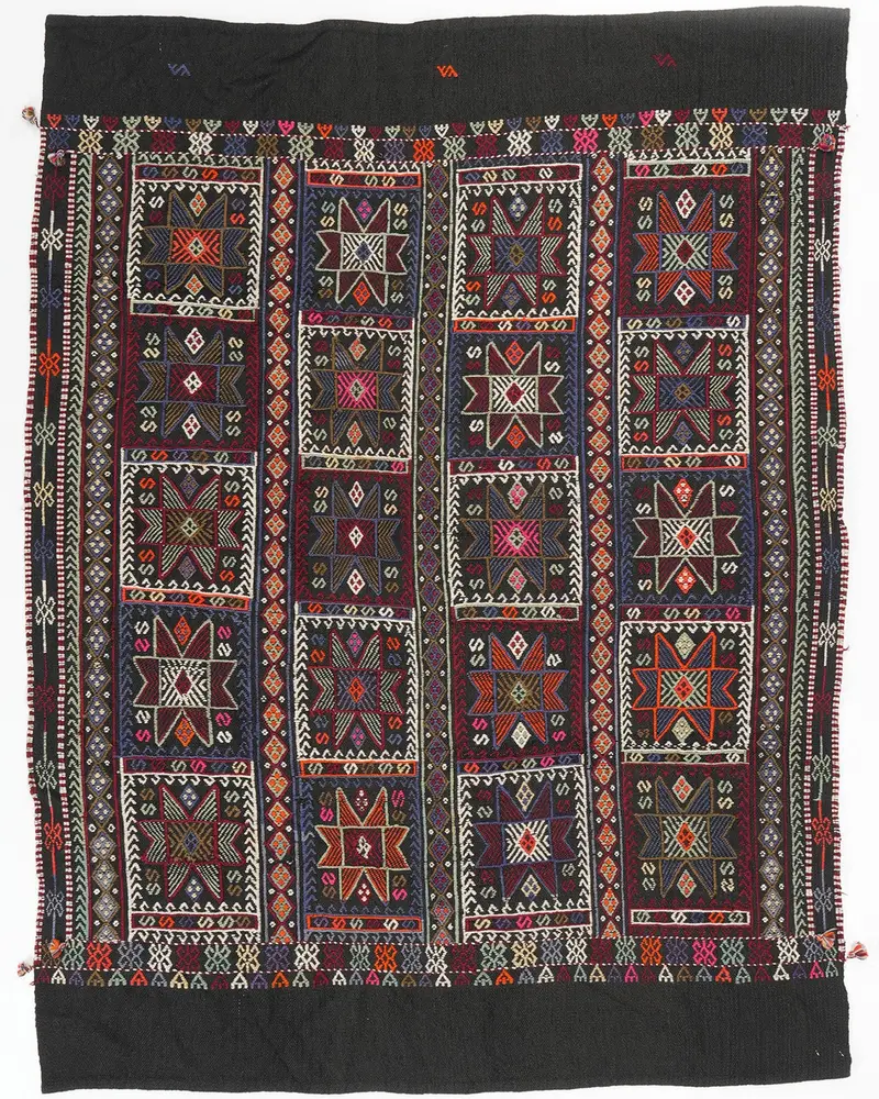 Alfombra marrón y roja, 4,9 x 6 pies Solución para pisos elegantes