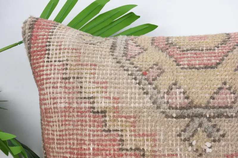 Gift Pillow, 18x18 Red Pillow Cover, Throw Kilim Pillow, Colorful Pillow Cover, Cushion Cover, Home Decor Pillow, Cotton Pillow Case - 2
