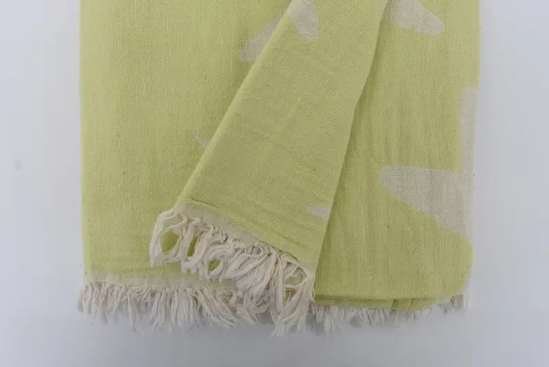 68x36 Cotton Star Design Towel, Gift Towel, Bridesmaid Gift Towel, Housewarming Gift, Bachelorette Party Gift, Authentic Turkish hammam peshtemal - 4