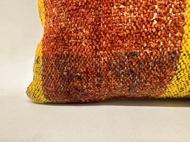 Accent Pillow Sham, Boho Pillow, Gift Pillow, Christmas Pillow Cover, 12x24 Yellow Pillow, Interior Designer Pillow, Cushion Case - 2