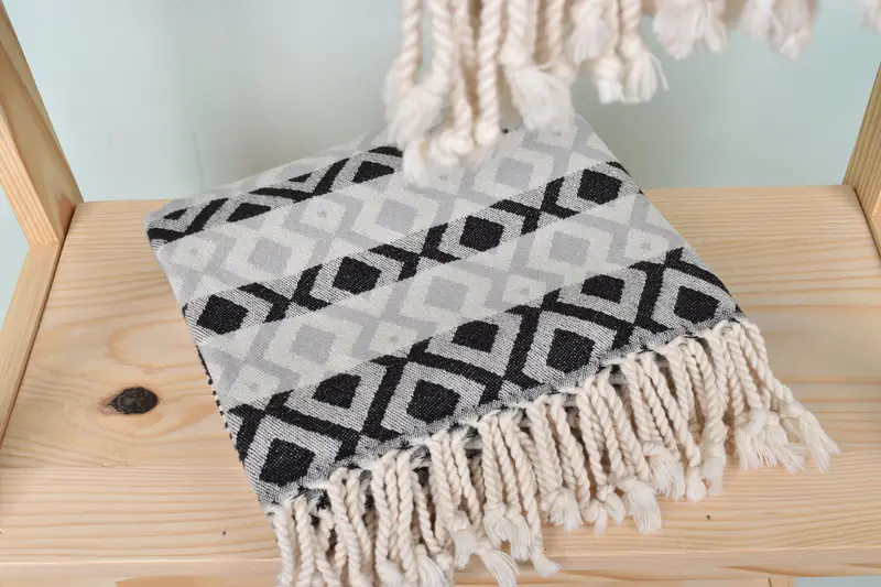 Boyfriend Christmas Gift, 70x40 Cotton Diamond Towel, Wedding Gift, Scarf Towel, Organic towel, Organic Towel, Bachelor Bachelorette Party Favors - 6