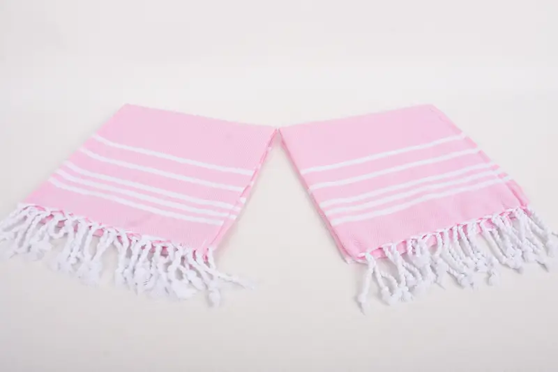 Bridal Shower Gift, Bathroom Towels, 38x18 Cotton Striped Towel, Xmas Gifts, Monogram Kitchen Towel, Best Friend Gift, Bride Gift, Small Bath Towels - 6