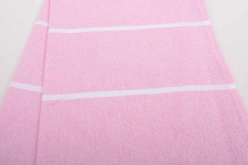 Bridal Shower Gift, Bathroom Towels, 38x18 Cotton Striped Towel, Xmas Gifts, Monogram Kitchen Towel, Best Friend Gift, Bride Gift, Small Bath Towels - 4