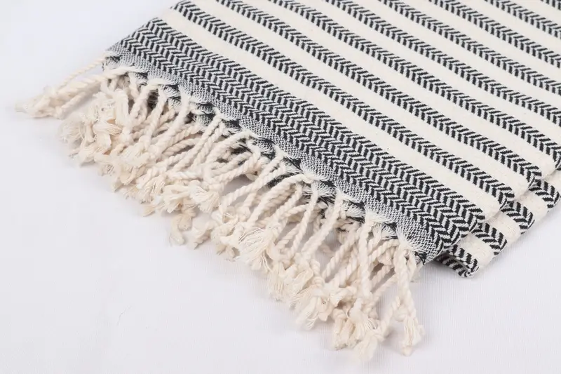 Pool Towels, Employee Gifts, Hammam towel, 70x40 Cotton Chevron Towel, Bachelor Bachelorette Party Favors, Organic Cotton Towel, Quick-dry towel - 7