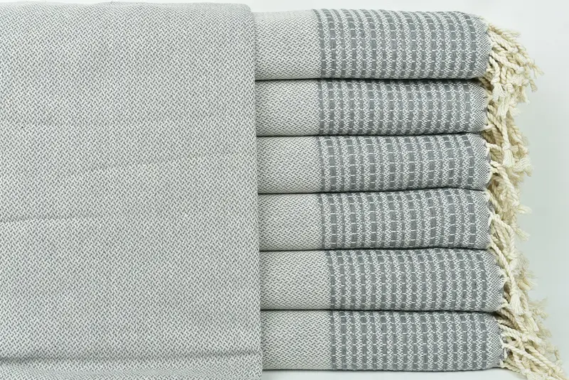Custom Gift, Pool Towels, Personalized Wedding Gift, Lightweight Turkish towel, Bridal Gifts, 70x36 Cotton Striped Towel, Bachelor Party Favors - 1