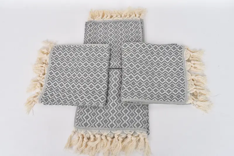 Guest Towel, Monogram Kitchen Towel, Kitchen Towel, 36x18 Cotton Diamond Towel, Wedding Gift Kitchen Towel, Turkish Hand Towel, Monogram Dish Towel - 6