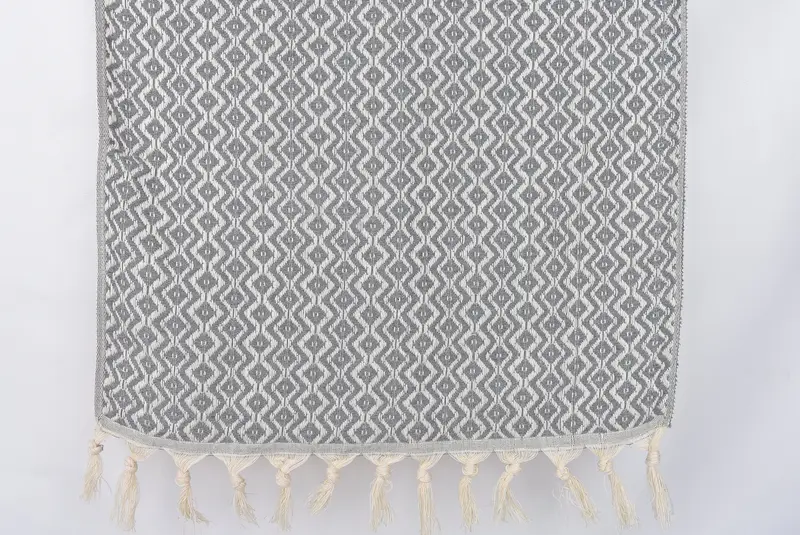 Guest Towel, Monogram Kitchen Towel, Kitchen Towel, 36x18 Cotton Diamond Towel, Wedding Gift Kitchen Towel, Turkish Hand Towel, Monogram Dish Towel - 8