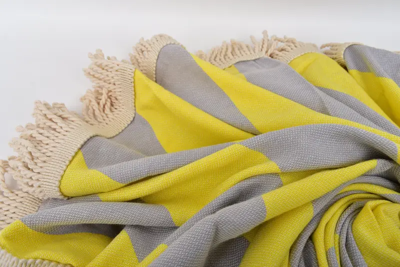 Custom Name Towel, Custom Towel Beach, Beach Towel Gift, Personalized Towel, 64x64 Cotton Striped Round Towel, Home Gift, Summer Towel, Fouta towel - 8