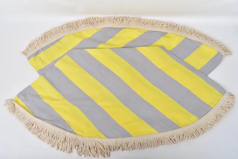 Custom Name Towel, Custom Towel Beach, Beach Towel Gift, Personalized Towel, 64x64 Cotton Striped Round Towel, Home Gift, Summer Towel, Fouta towel - 2