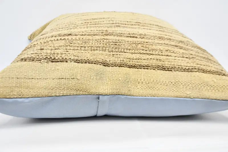 32x32 Beige Pillow Sham, Ethnical Kilim Rug Pillow, Pillow for Sofa, Car Cushion Cover, Kilim Rug Cushion, Cushion, Kilim Pillow - 6