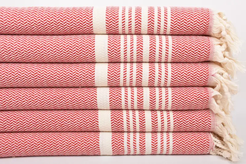 40x18 Cotton Striped Towel, Guest Towel, Kitchen Towel, Bachelorette Party Gifts, Turkish Tea Towel, Wedding Gift, Spooky Bachelorette Party Gifts - 3